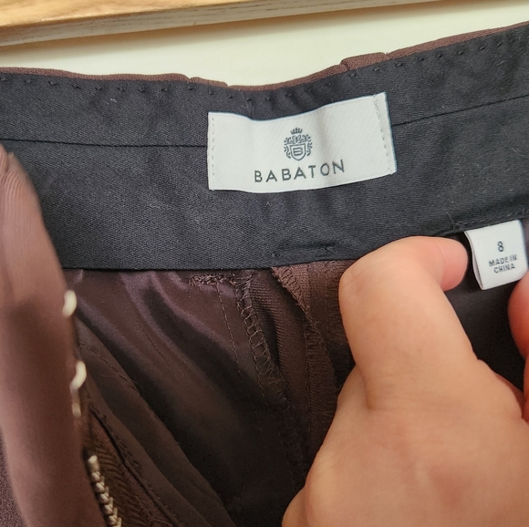 Babaton brown pants size 8 - Picture 1 of 4